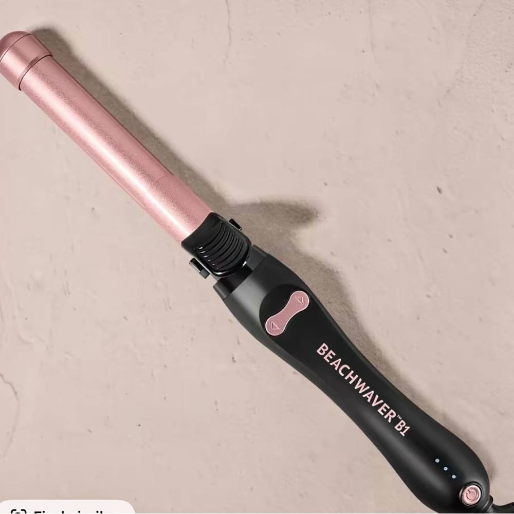 The Beachwaver Co. Pink and Black Hair Curler